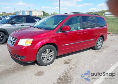 2009 Dodge Grand Caravan Sxt from USA, damaged, VIN 2D8HN54X89R593491